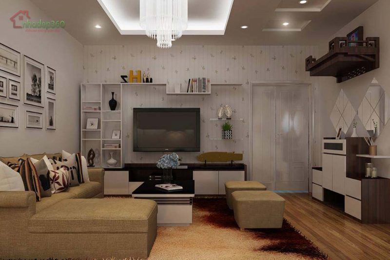 Thiết kế nội thất căn hộ chung cư Ngọc Lan