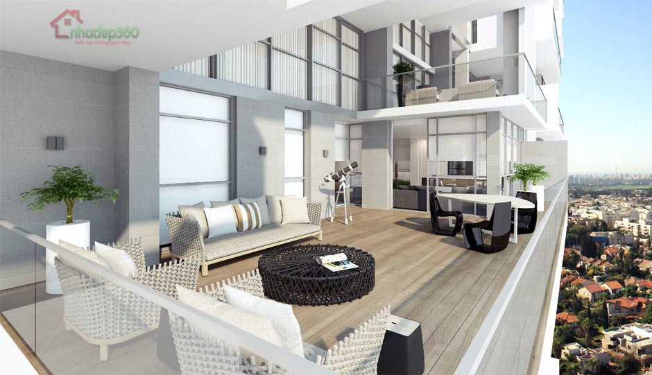 Thiết kế nội thất căn hộ Penthouse cao cấp Vincom Center - Q1