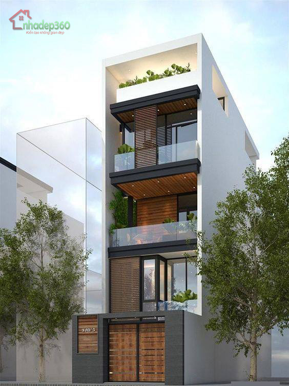 Mẫu thiết kế nhà phố đẹp