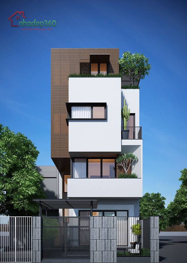 Mẫu thiết kế nhà phố đẹp