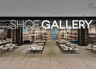 Thiết kế nội thất shop giầy dép đẹp - hiện đại tại Q1